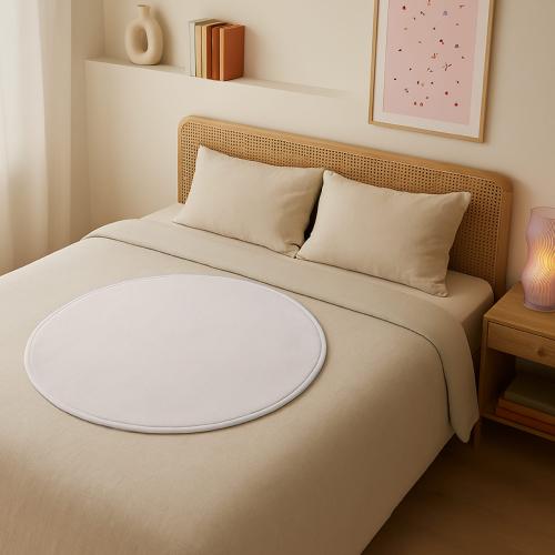 Dame round waterproof splash bed blanket