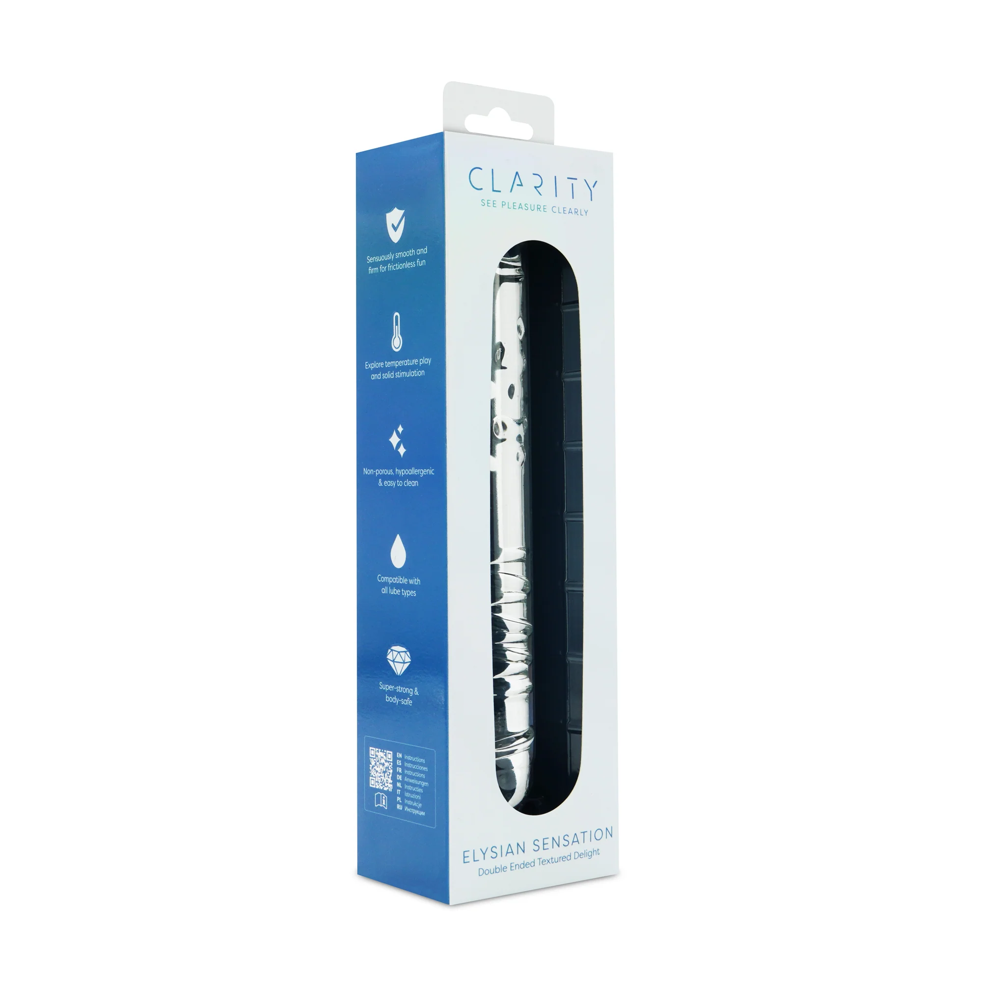 Clarity Elysian Sensation Dildo