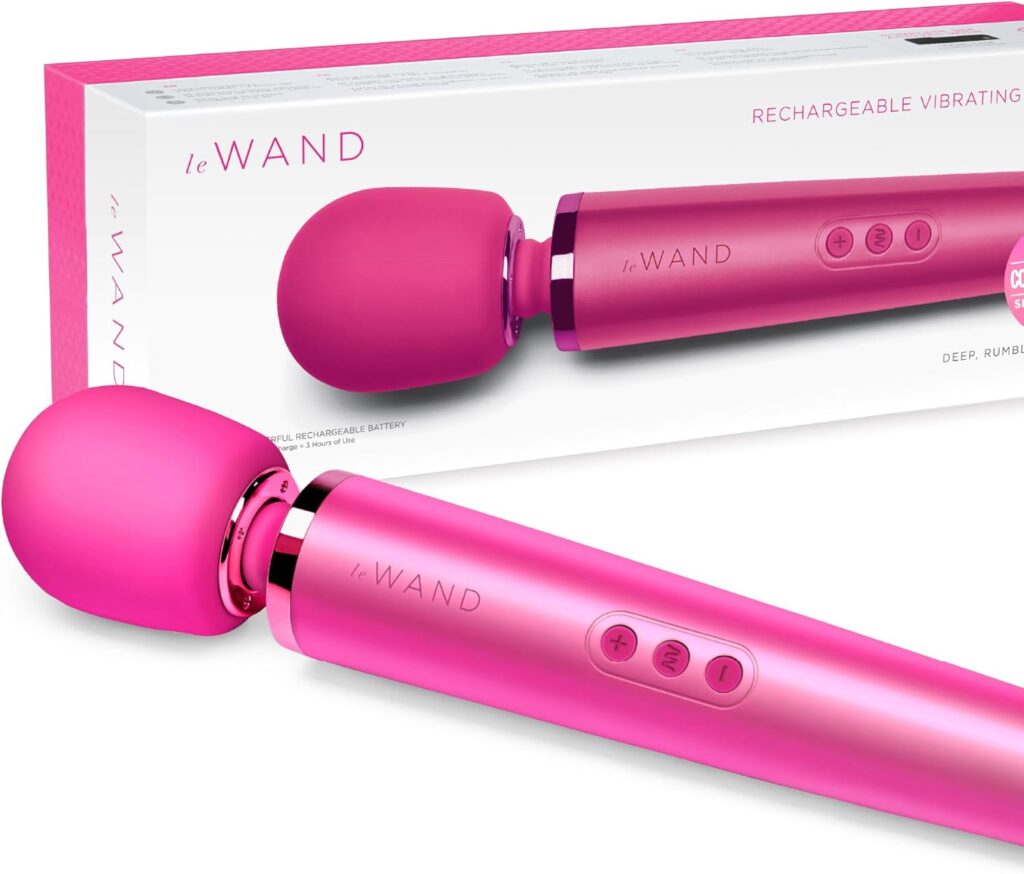 Le Wand Rechargeable Vibrator in Pink