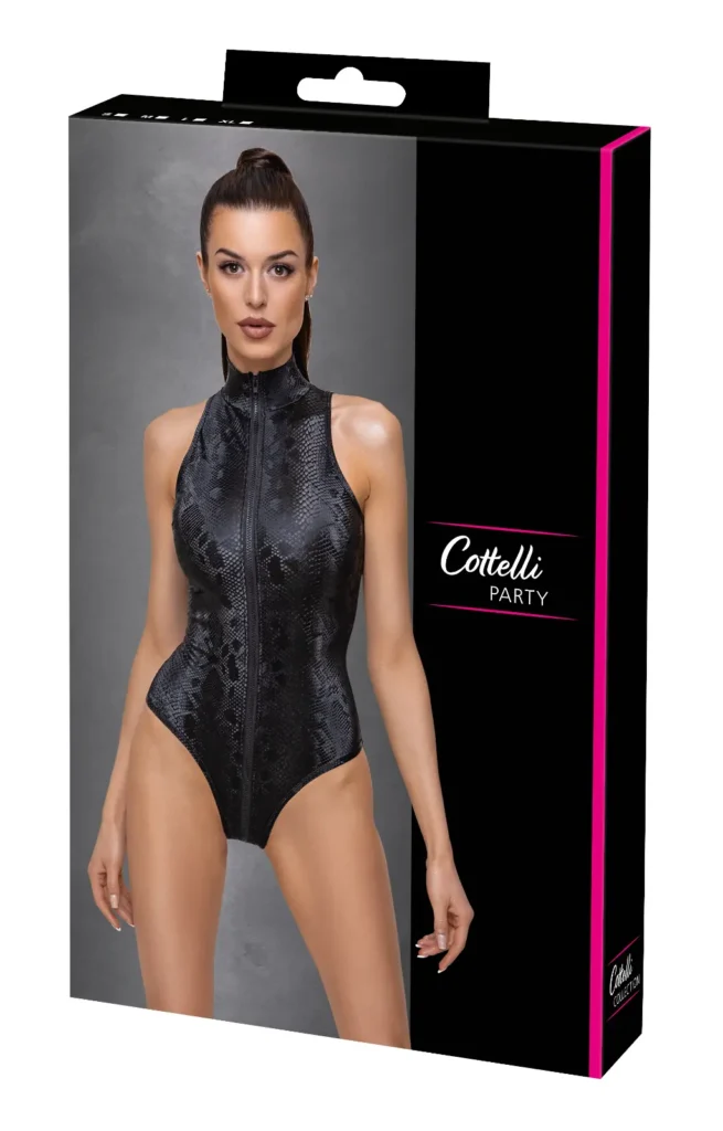 Cottelli Black Snakeskin Body Box