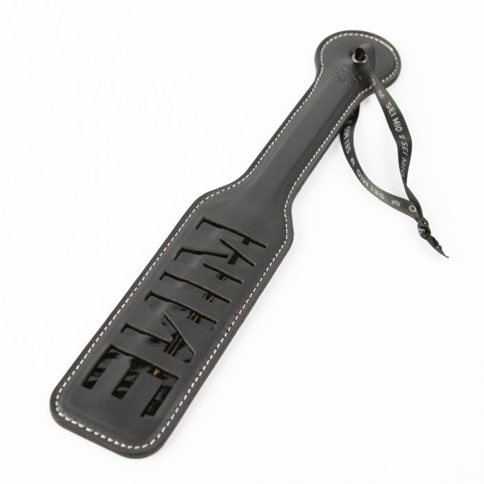 Sei Mio BDSM Spanker Paddle in Black