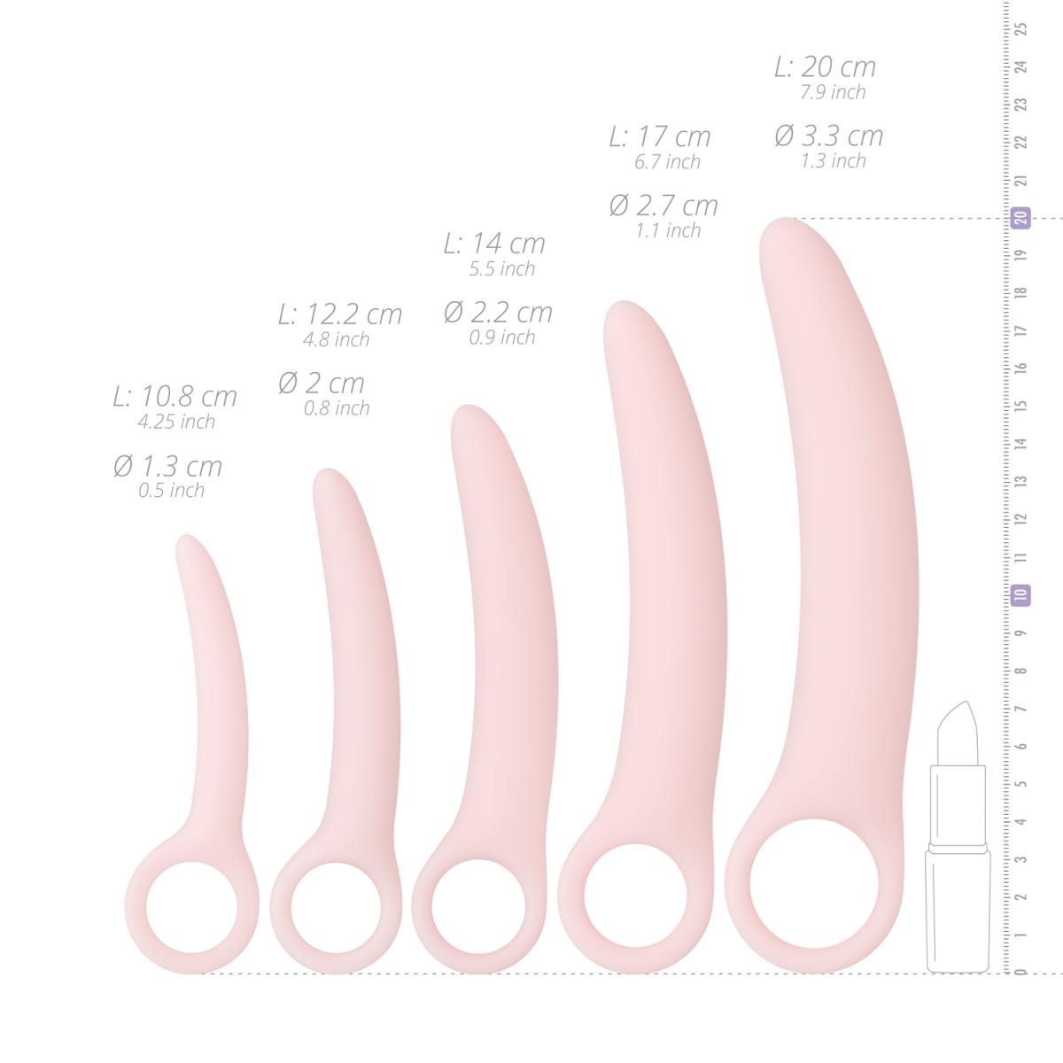 Teazers Dilators for Pelvic Health