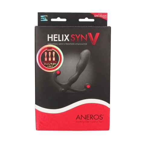 Aneros Helix Syn V Front of Box